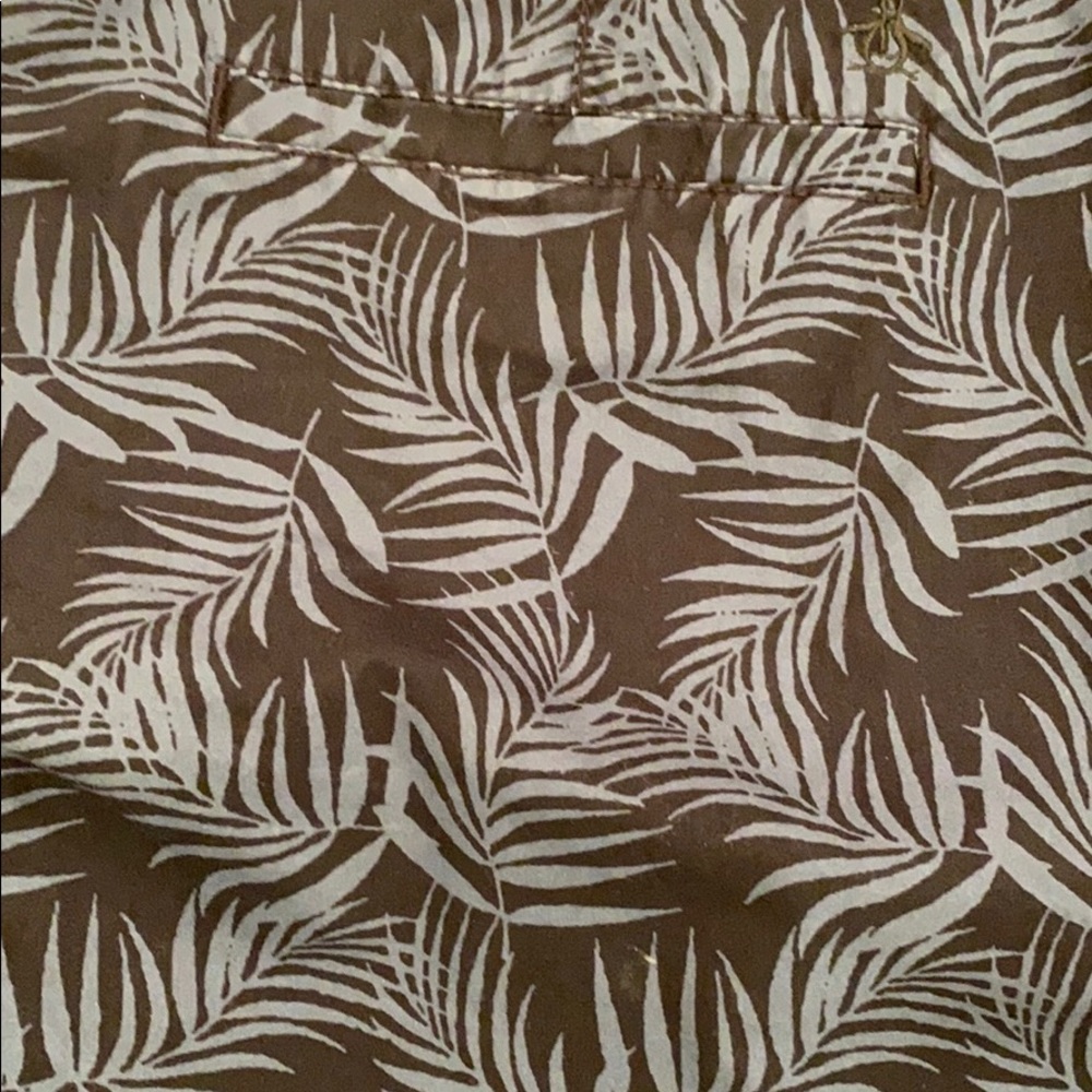 Original Penguin Blue Palm Shorts - Fun Pattern View 2